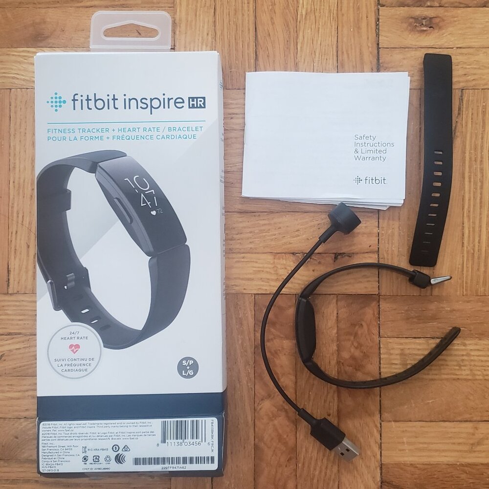 Fitbit Inspire HR Fitness Tracker Heartrate Bracelet